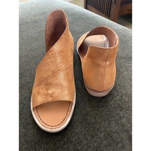 Free People Mont Blanc Asymmetrical Sandal NWOT